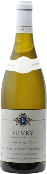 photo du vin Givry Blanc Domaine Pascal Lemonde