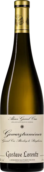 photos du vin Alsace Grand Cru Altenberg de Bergheim Pinot Gris Vieilles Vignes Blanc Gustave Lorentz