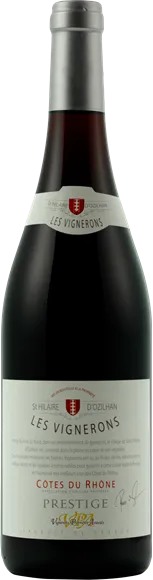 illustration du vin Côtes du Rhône Aop Rouge Chapitre Vignerons Propriétés Associés 2023