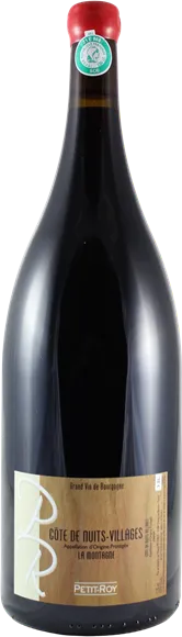 photo du vin Côte de Nuits-Villages la Montagne Magnum Rouge 2019 Maison Petit Roy