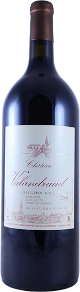 vue du vin Château Valandraud