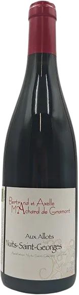 photo du vin Nuits-Saint-Georges les Terrasses des Vallerots Rouge Bertrand et Axelle Machard de Gramont