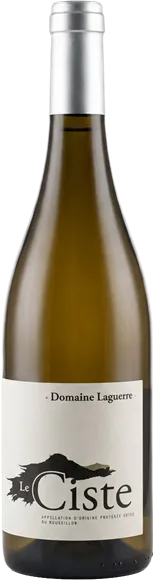 photo du vin Côtes du Roussillon le Ciste Blanc 2023 Domaine Laguerre