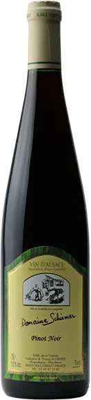 photo du vin Alsace Coteaux Calcaires Pinot Noir