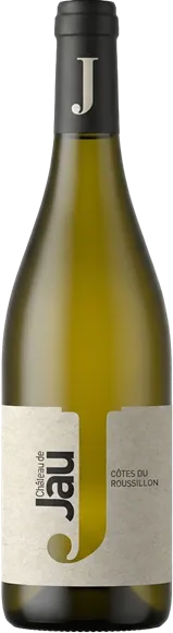 vue du vin j Blanc Château de Jau Aop Côtes du Roussillon
