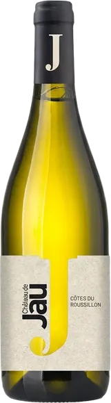vue du vin j Blanc Château de Jau Aop Côtes du Roussillon