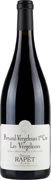 illustration du vin Pernand les Vergelesses 1er Cru 2023 Rouge Rapet Pere et Fils