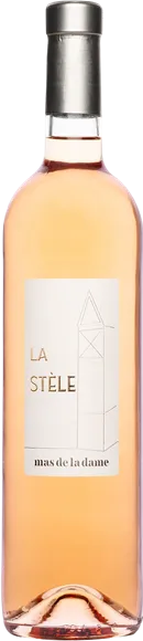 image du vin les Baux de Provence la Stèle Rosé Mas de la Dame