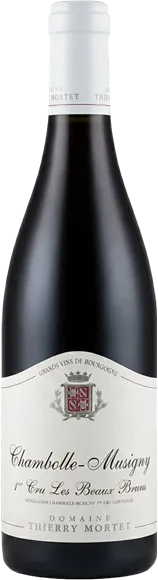 photo du vin Domaine Thierry Mortet Chambolle-Musigny 1er Cru "les Beaux Bruns"
