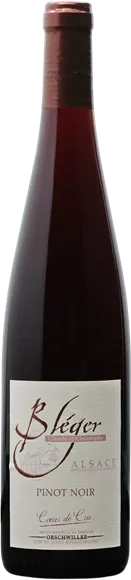 illustration du vin Alsace Pinot Noir Coeur de Cru Rouge Domaine Claude et Christophe Bléger