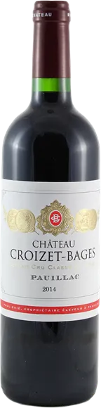 illustration du vin Château Croizet-Bages Pauillac Rouge