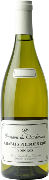 photo du vin Chablis 1er Cru Vosgros 2023 Domaine du Chardonnay