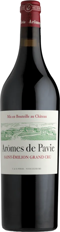 vue du vin Château Pavie