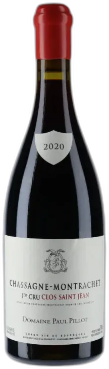 image du vin Paul Pillot Chassagne Montrachet 1er Cru Clos Saint Jean 2022 Rouge
