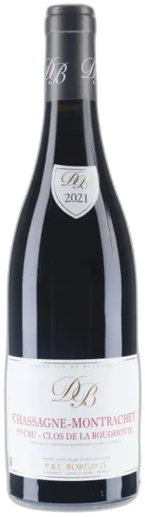 capture du vin Domaine Borgeot Chassagne-Montrachet 1er Cru Clos de la Boudriotte Rouge 2021