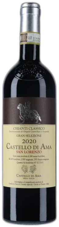 photo du vin Chianti Classico Docg Gran Selezione Vigneto la Casuccia Castello di Ama 2020