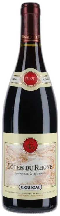 capture du vin E. Guigal Côtes du Rhône
