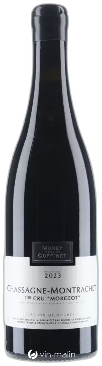image du vin Domaine Morey-Coffinet Aoc Chassagne-Montrachet 1er Cru "Clos Saint Jean" 2022