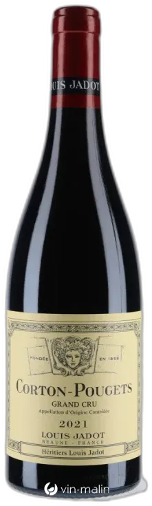 capture du vin Corton Grand Cru Grèves Louis Jadot