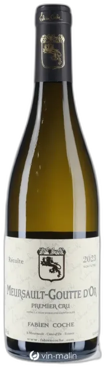 photo du vin Meursault Charmes 1er Cru 2022 Fabien Coche