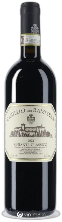 photo du vin Chianti Classico Docg Castello Dei Rampolla 2022