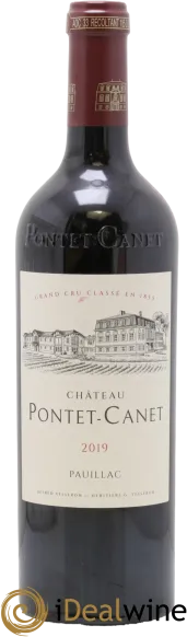 photo du vin Château Pontet-Canet