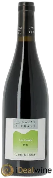illustration du vin Côtes-du-Rhône Rouge Terre de Galets Domaine Richaud