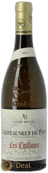 image du vin Domaine André Brunel les Cailloux Blanc