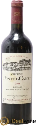 aperçu du vin Pontet Canet