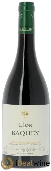 photos du vin Côtes du Marmandais Clos Baquey Elian da Ros