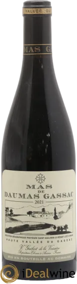 aperçu du vin Saint-Guilhem-le-Désert Cité D&Apos;Aniane Mas Daumas Gassac Famille Guibert de la Vaissière