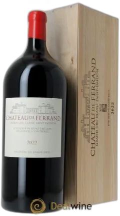 photo du vin Château de Ferrand Grand Cru Classé