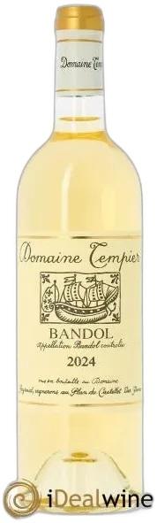 photo du vin Bandol Blanc 2024 Domaine Tempier