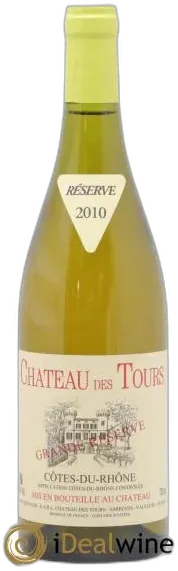 image du vin Côtes-du-Rhône Château des Tours Grande Réserve Emmanuel Reynaud