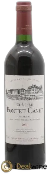 photo du vin Château Pontet Canet