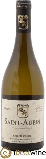 photo du vin Saint-Aubin Fabien Coche