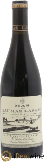 aperçu du vin Saint-Guilhem-le-Désert Cité D&Apos;Aniane Mas Daumas Gassac Famille Guibert de la Vaissière