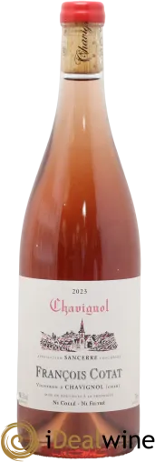 vue du vin François Cotat Sancerre "Chavignol" Rosé 2019
