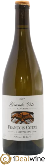 vue du vin Sancerre la Grande Côte François Cotat