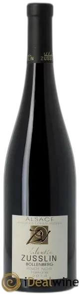 vue du vin Pinot Noir Bollenberg 2020 Valentin Zusslin