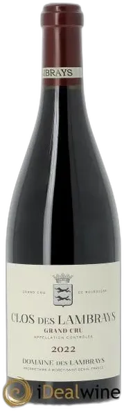 image du vin Clos des Lambrays Grand Cru 2010 Domaine des Lambrays