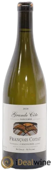 vue du vin Sancerre la Grande Côte François Cotat