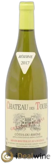image du vin Côtes-du-Rhône Château des Tours Grande Réserve Emmanuel Reynaud