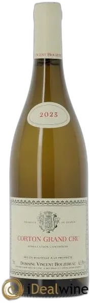 image du vin Vincent Bouzereau Corton "Clos des Fiètres" 2001