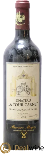 illustration du vin Château la Tour Carnet