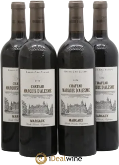 vue du vin Marquis d’Alesme