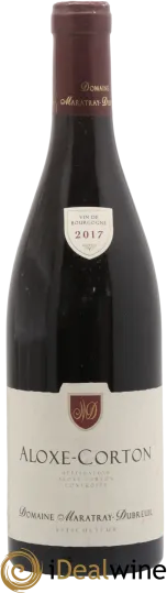 photo du vin Aoc Aloxe-Corton Domaine Maratray-Dubreuil