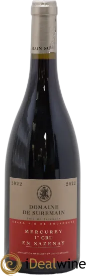 capture du vin Mercurey 1er Cru la Bondue Domaine de Suremain