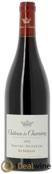 capture du vin Mercurey 1er Cru en Sazenay Château de Chamirey
