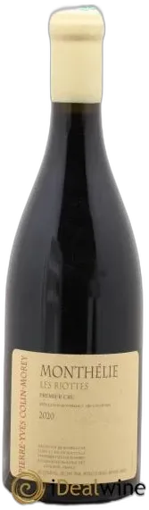 image du vin Domaine Pierre-Yves Colin-Morey Monthélie 1er Cru "les Riottes" Rouge 2023